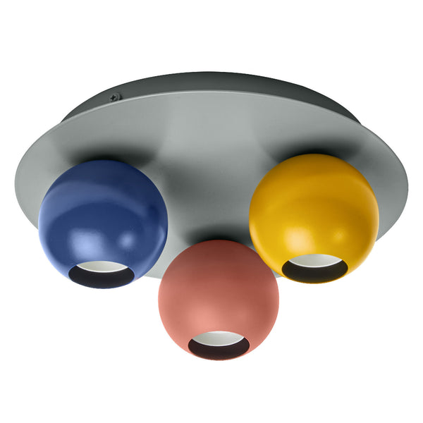 Plafonnier Bubble multicolore