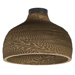 Plafonnier Cardboard Hat marron