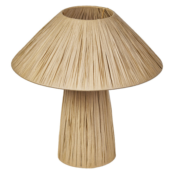 Lampe à poser Bamboo Paper Hut marron