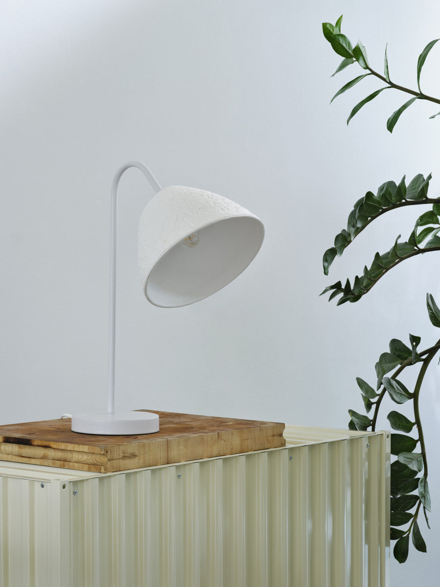 Lampe à poser Camel Bell blanche