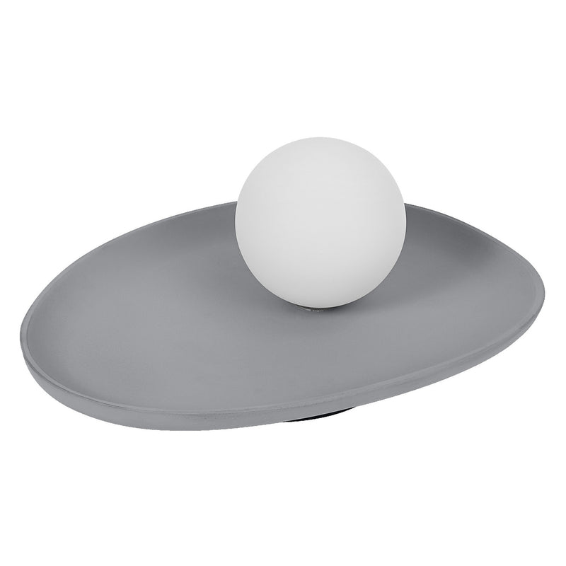 Lampe à poser Concrete Nest grise