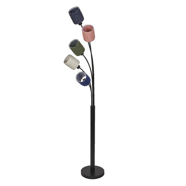 Lampadaire Felt Weaving Cans multicolore
