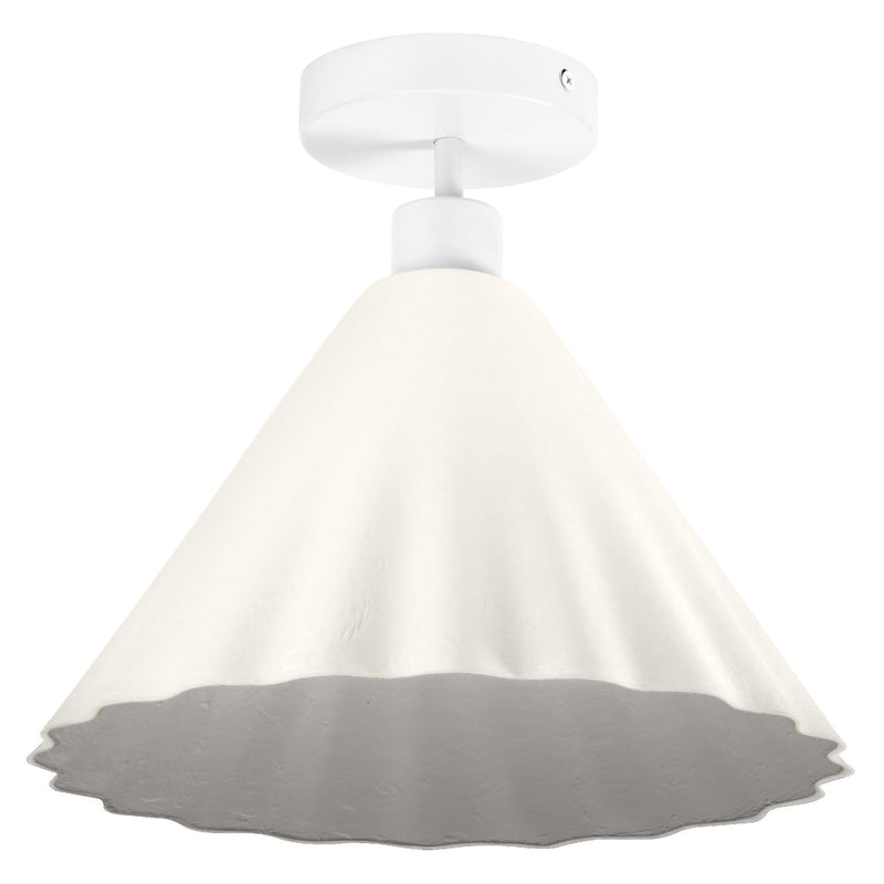 Plafonnier Pulp blanc