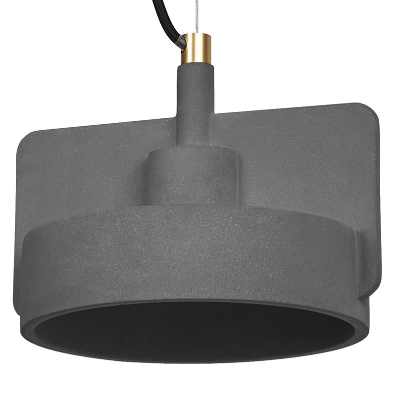 Suspension Mold anthracite, béton