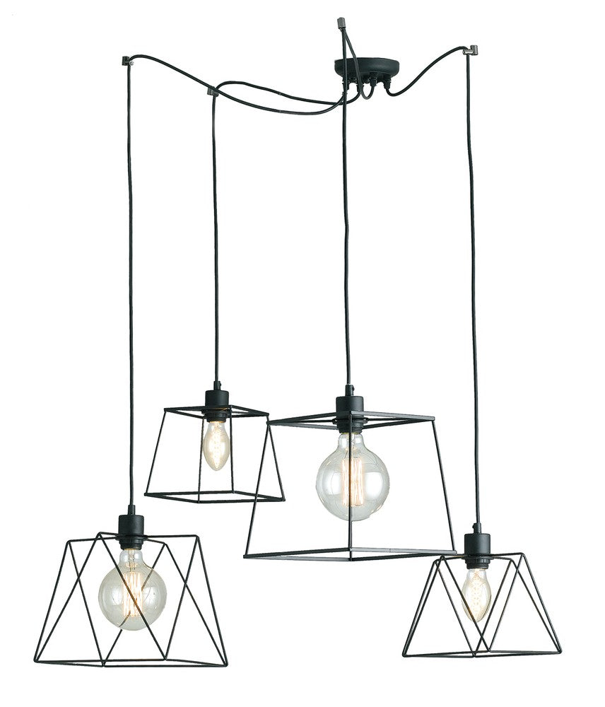 Suspension Brookyln noire (I-BROOKLYN-S4)