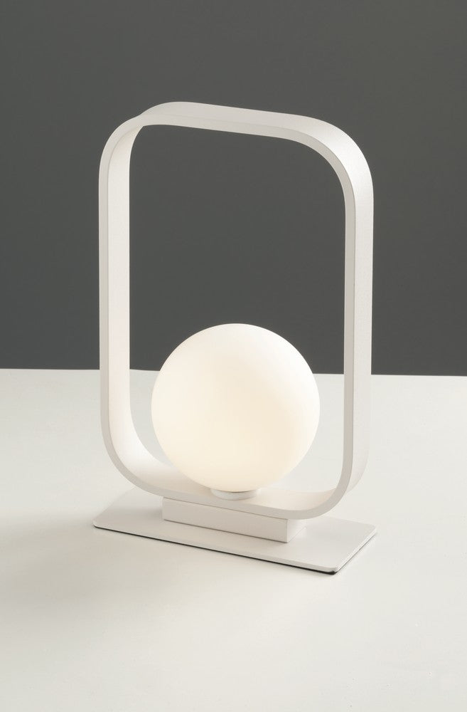 Lampe à poser Roxy blanche