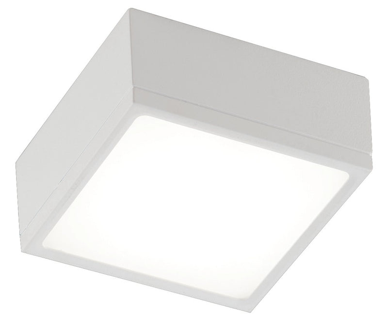 Plafonnier blanc, L 11,2 cm