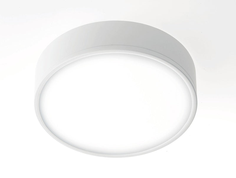 Plafonnier blanc, L 40,5 cm