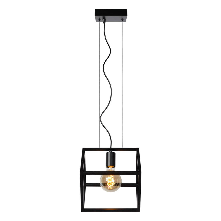 Suspension Fabian noire