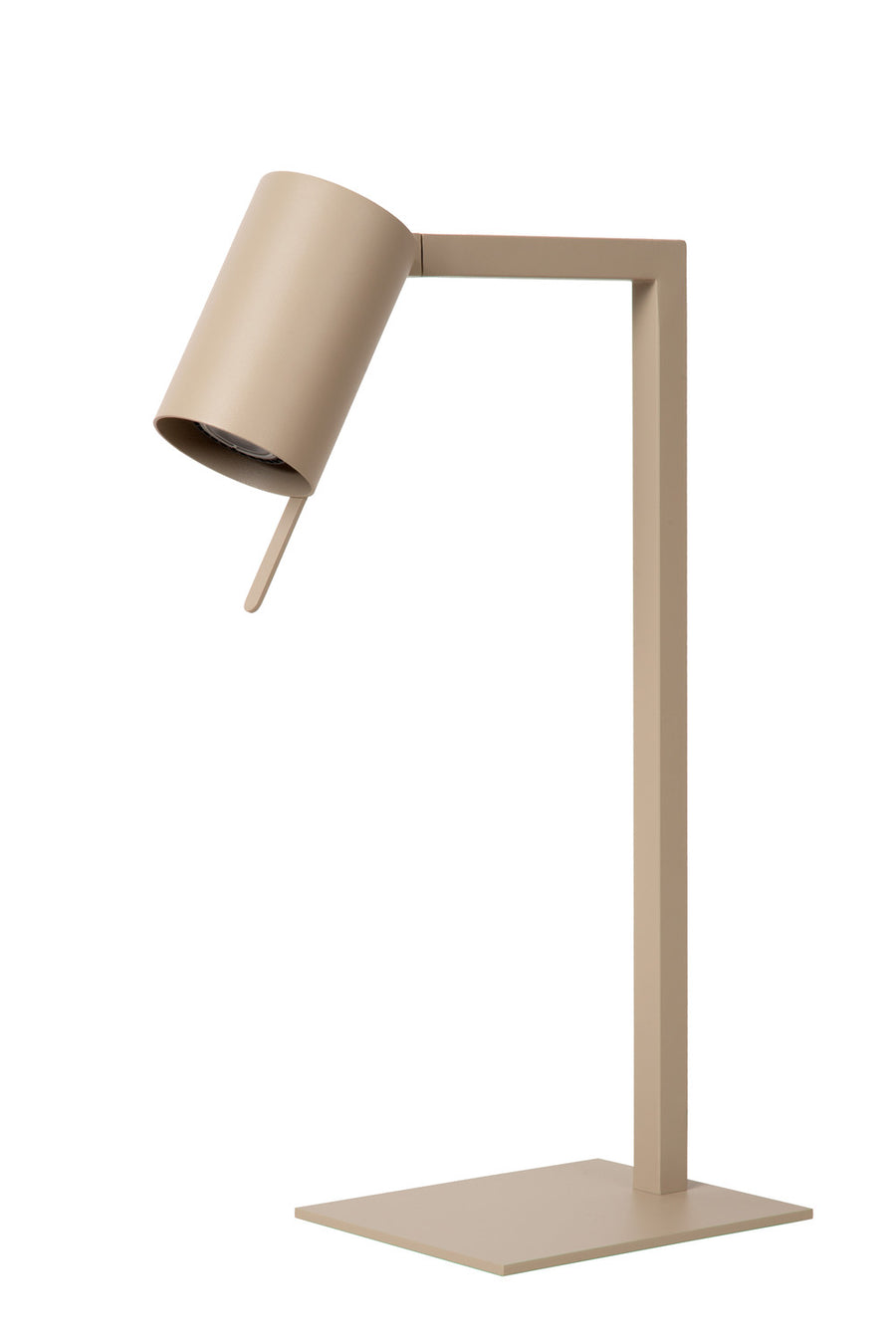 Lampe de bureau Lesley taupe