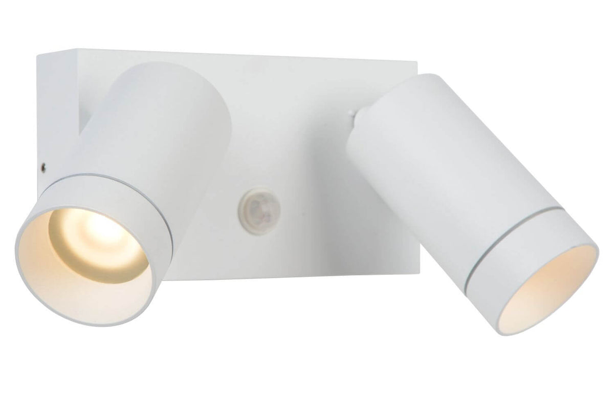 Applique extérieure Taylor 2 lumières blanche