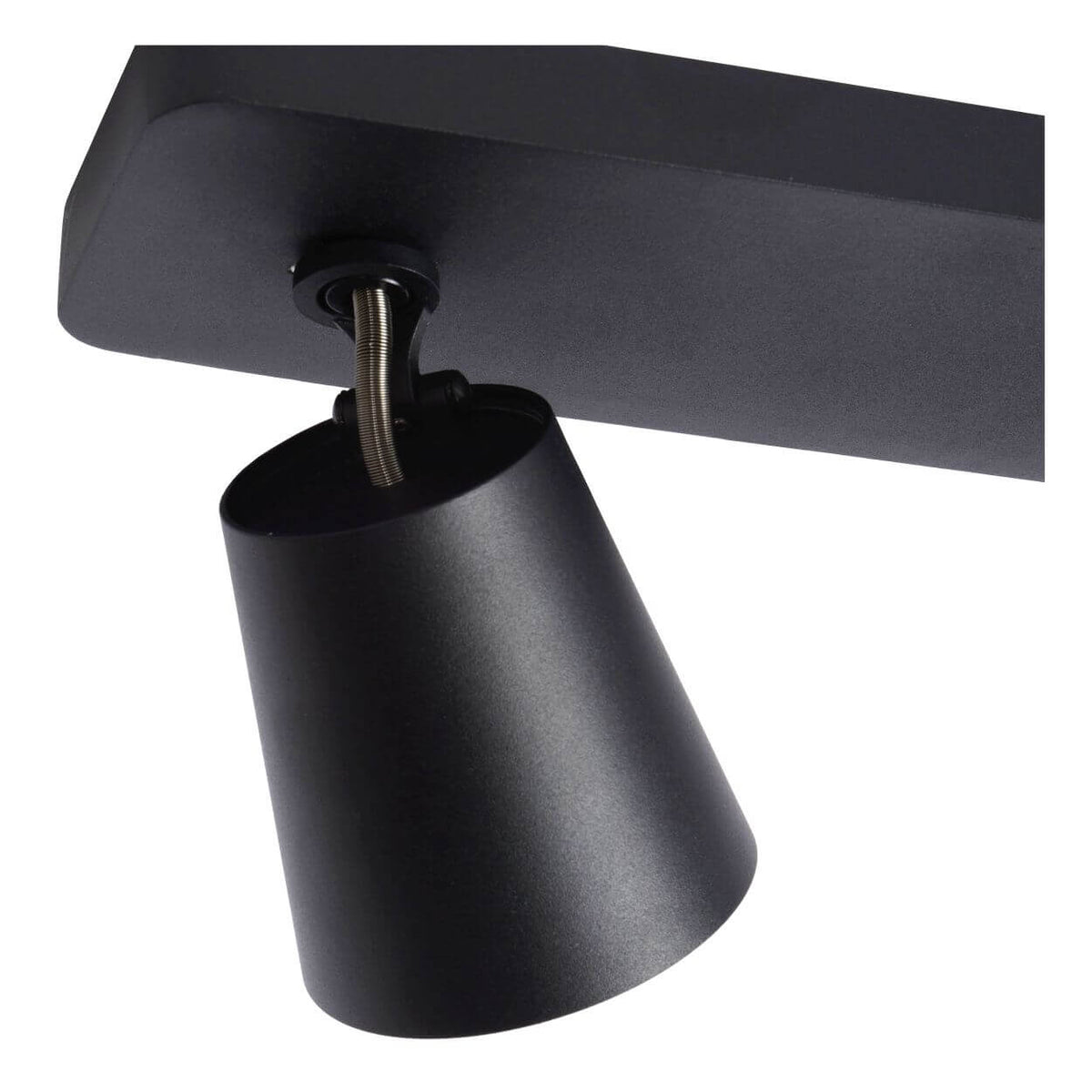 Plafonnier Turnon 3 lumières noir et doré mat