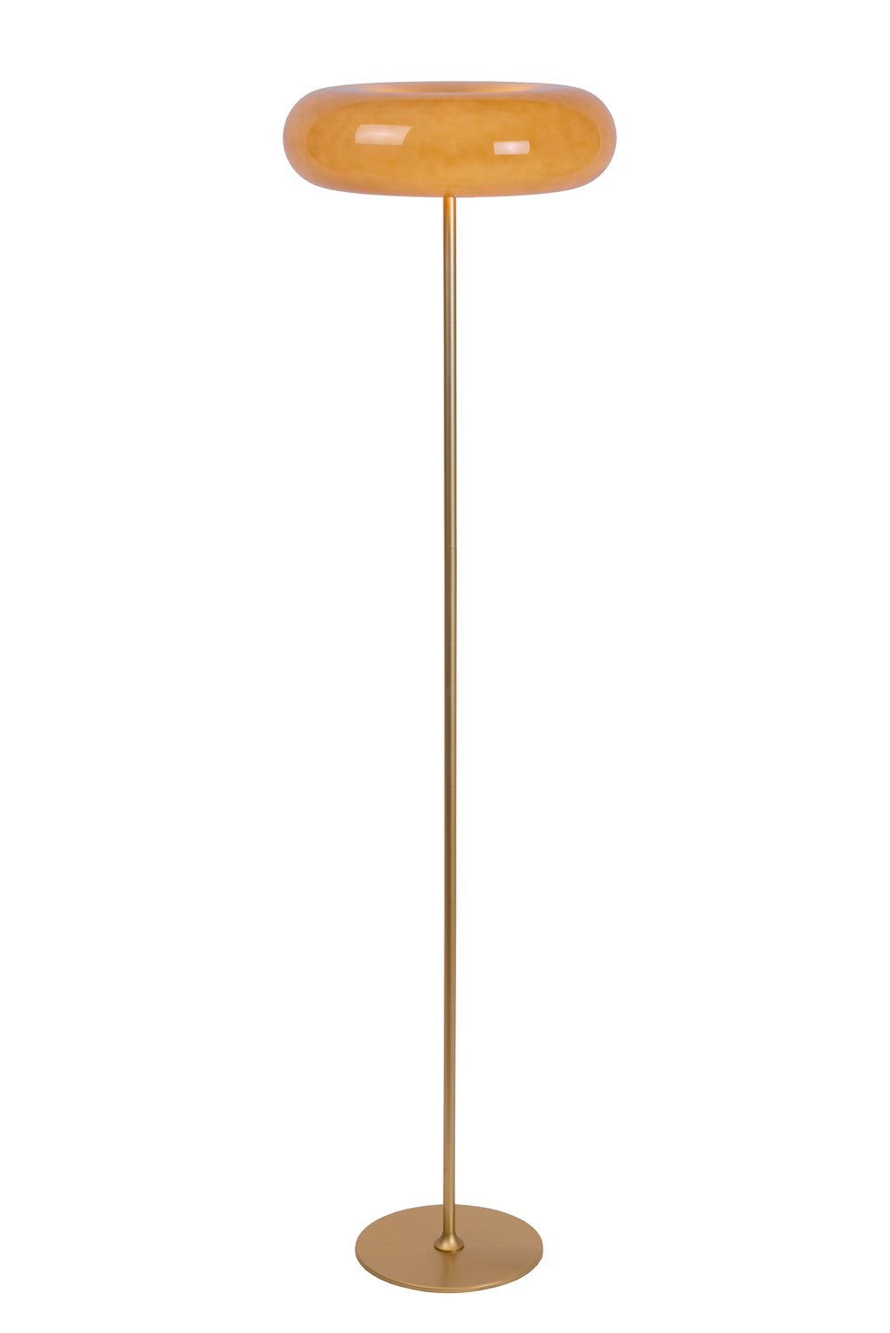 Lampadaire Sentino 3 lumières taupe, verre