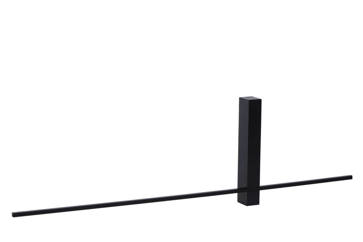 Applique murale Segin noire, L 60 cm