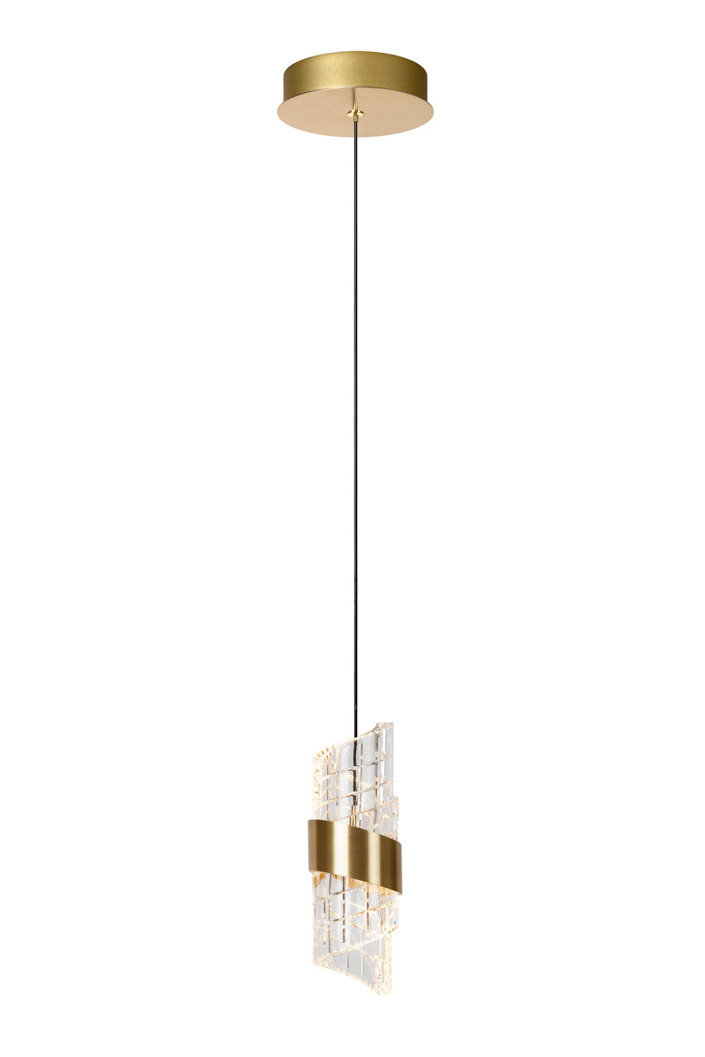 Suspension Kligande dorée, H 70 cm (13496/07/02)