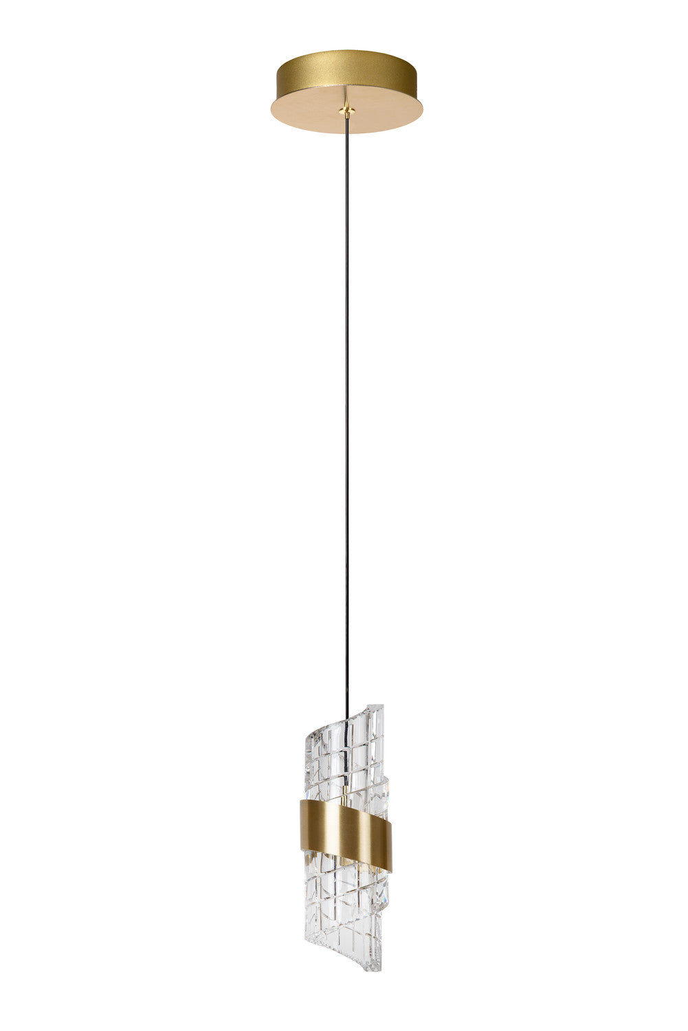 Suspension Kligande dorée, H 70 cm (13496/07/02)