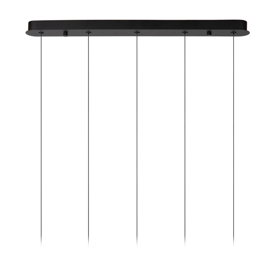 Suspension Kligande noire, L 84 cm