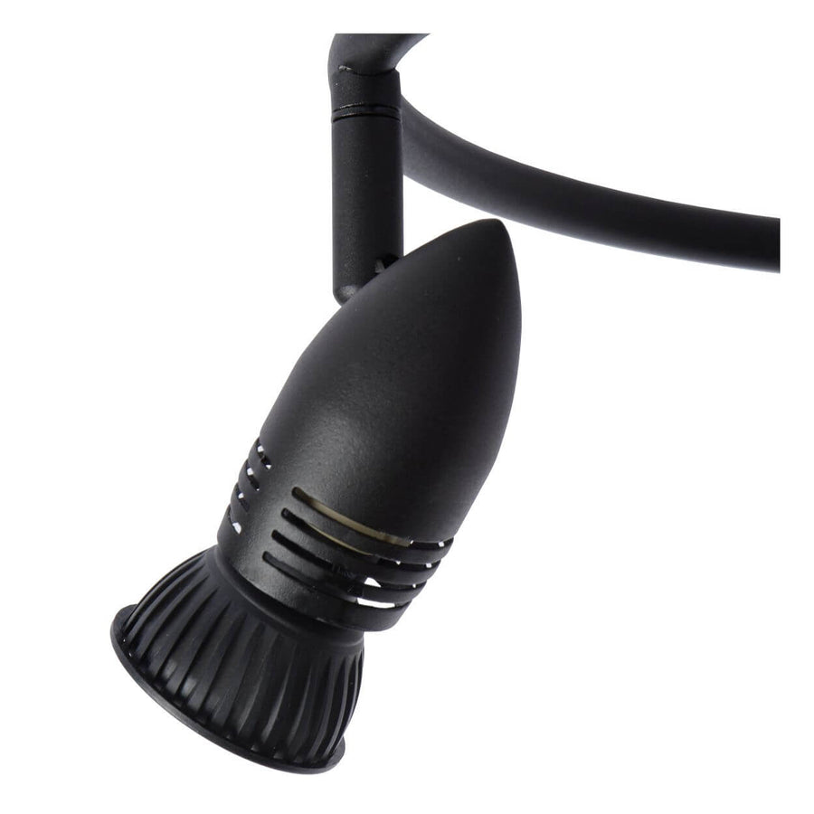 Plafonnier Caro 3 lumières noir