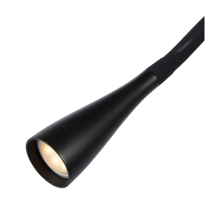 Lampe de bureau Zozy noire, H 48,5 cm
