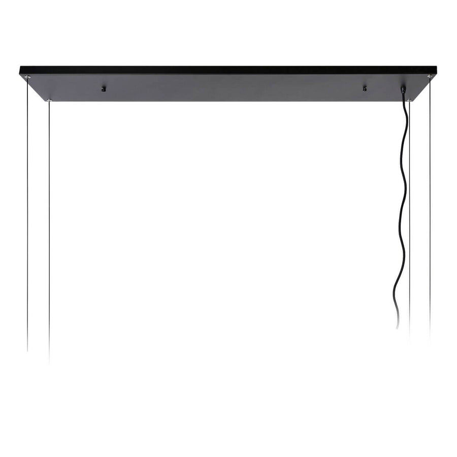 Suspension Miravelle 6 lumières noire