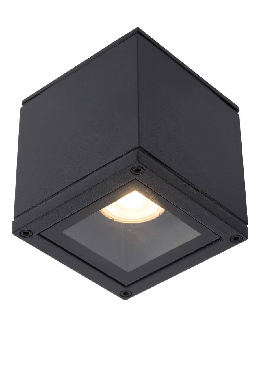 Plafonnier Aven noir, H 9,6 cm