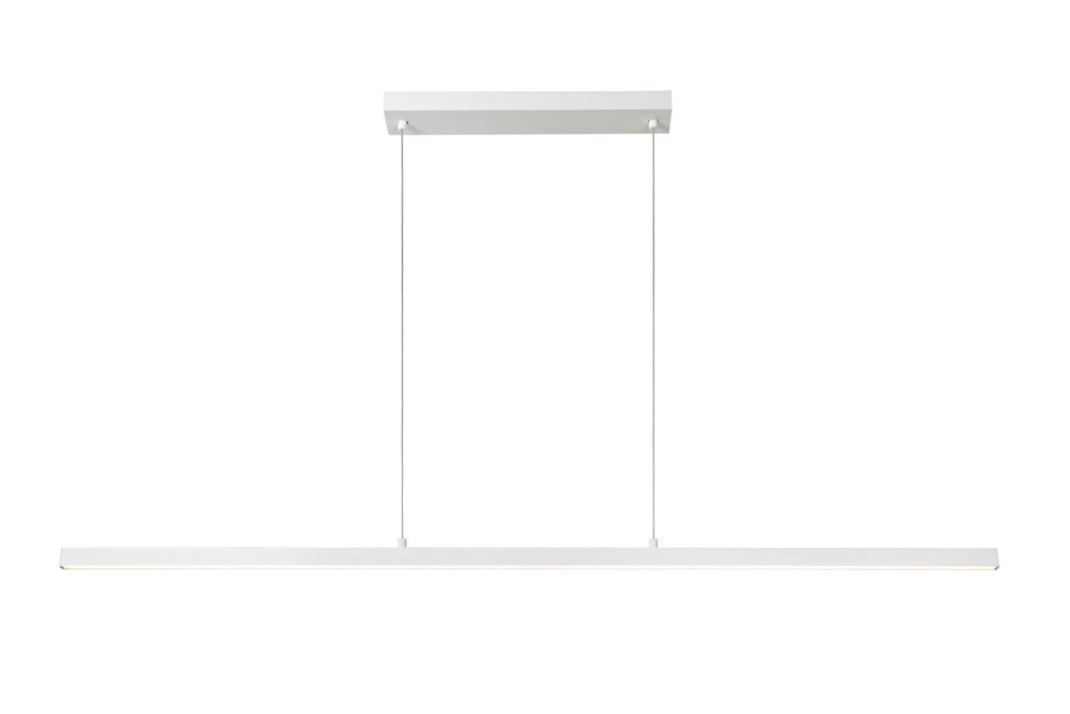 Suspension Sigma blanche, L 147,7 cm