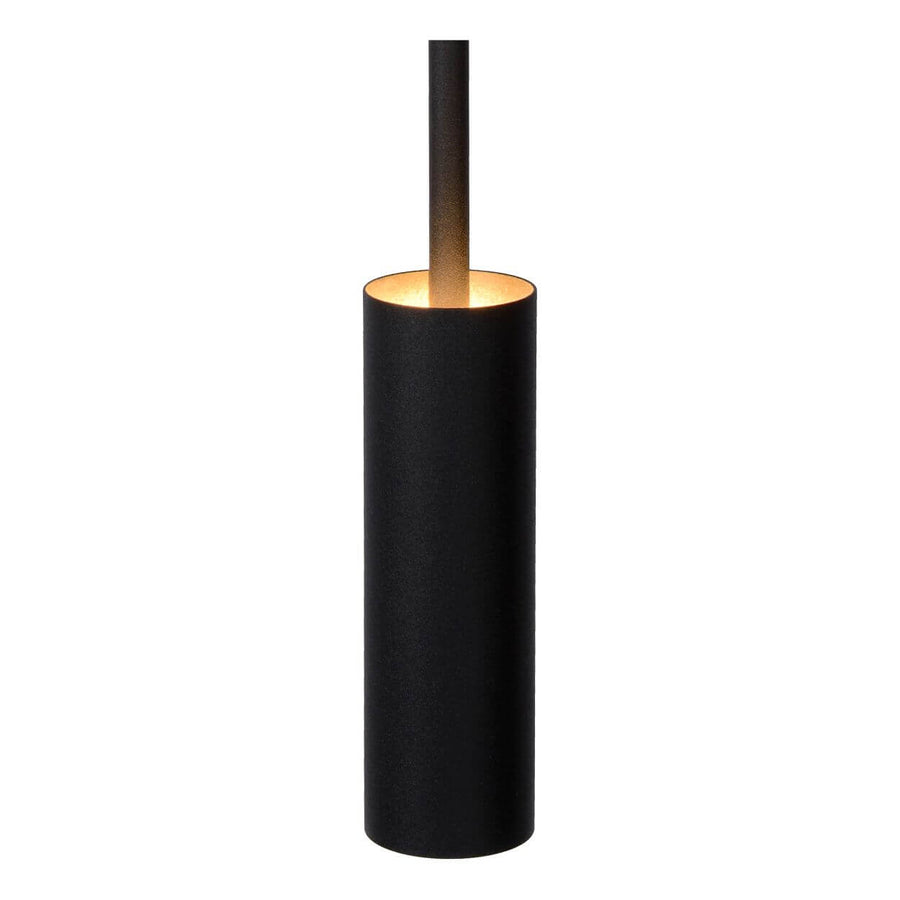 Suspension Tubule noire, L 101 cm
