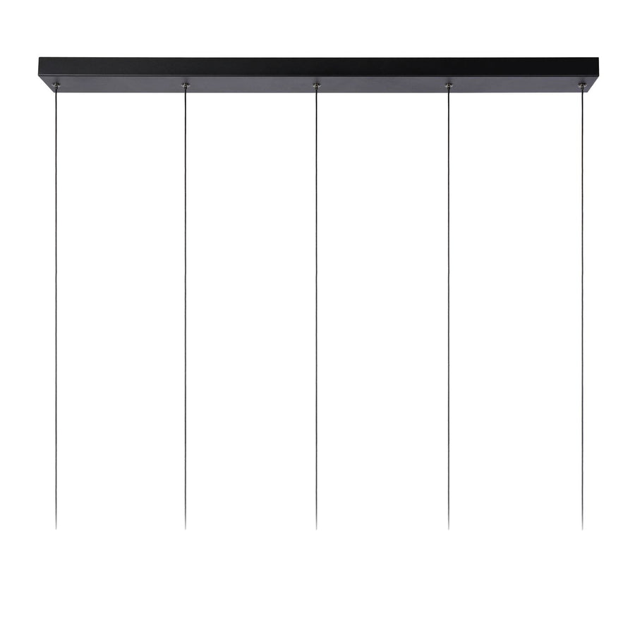 Suspension Margary noire, L 103 cm