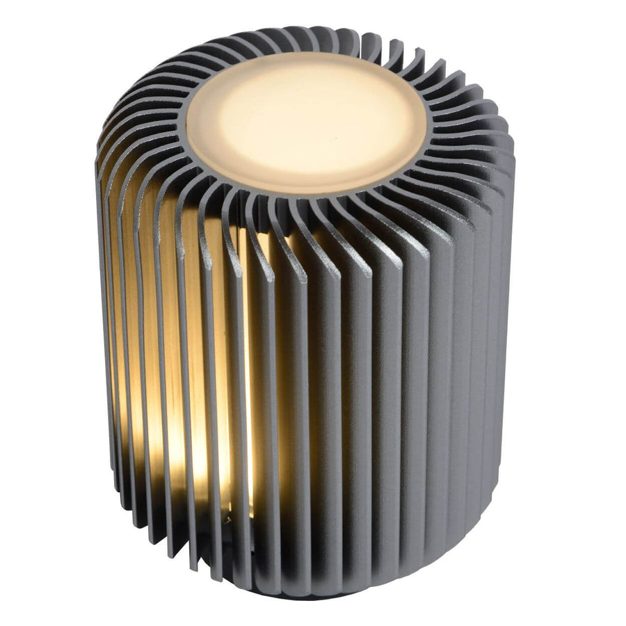 Lampe à poser Turbin grise