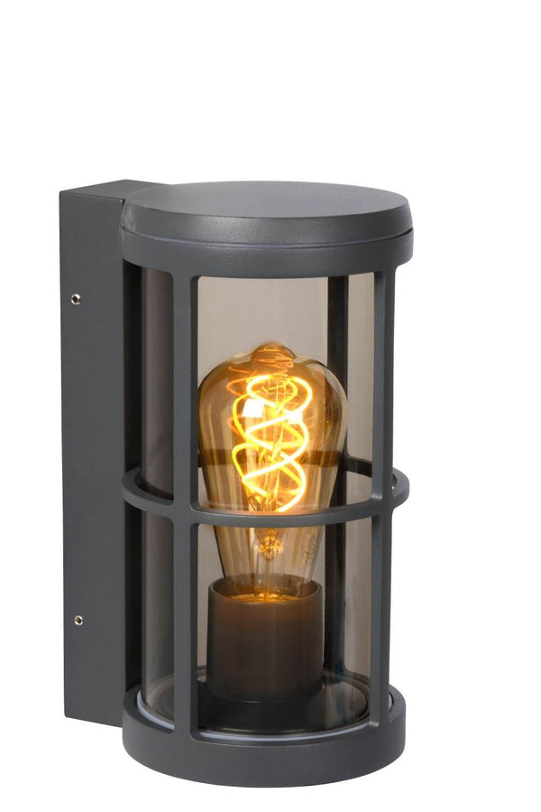 Applique extérieure Navi anthracite et marron