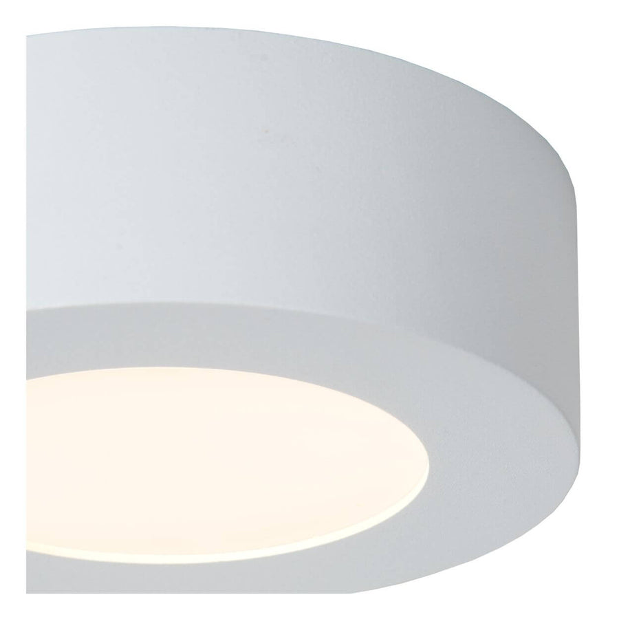 Plafonnier Brice blanc, Ø 11,7 cm