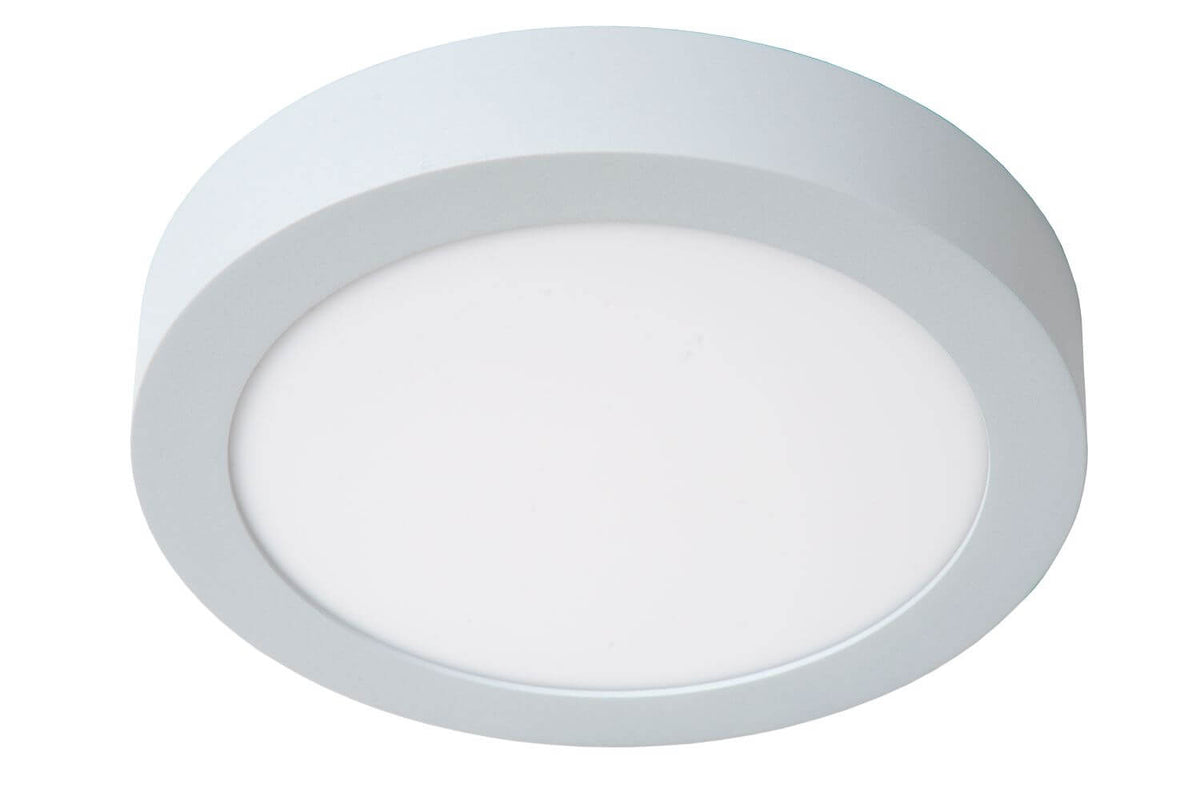 Plafonnier Brice blanc, Ø 24 cm