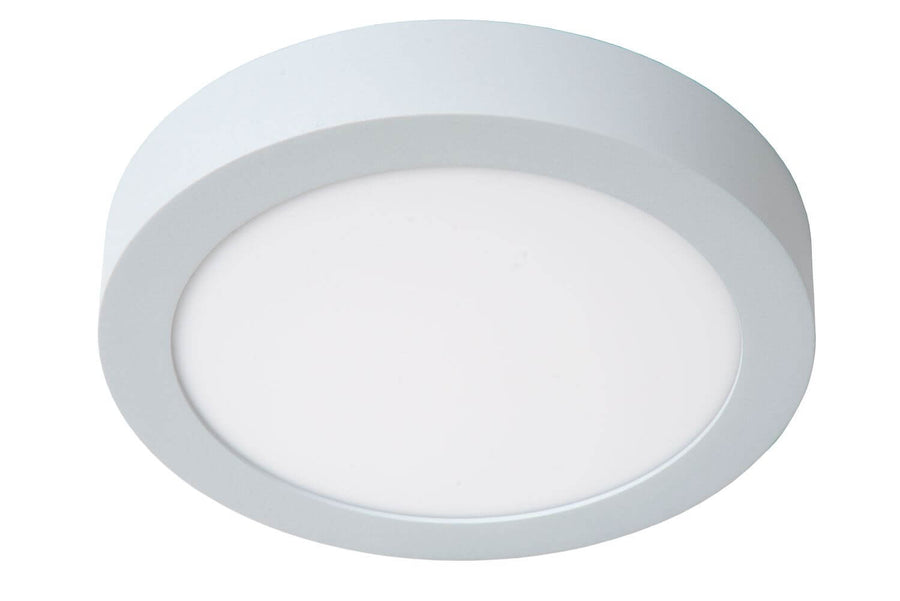 Plafonnier Brice blanc, Ø 24 cm