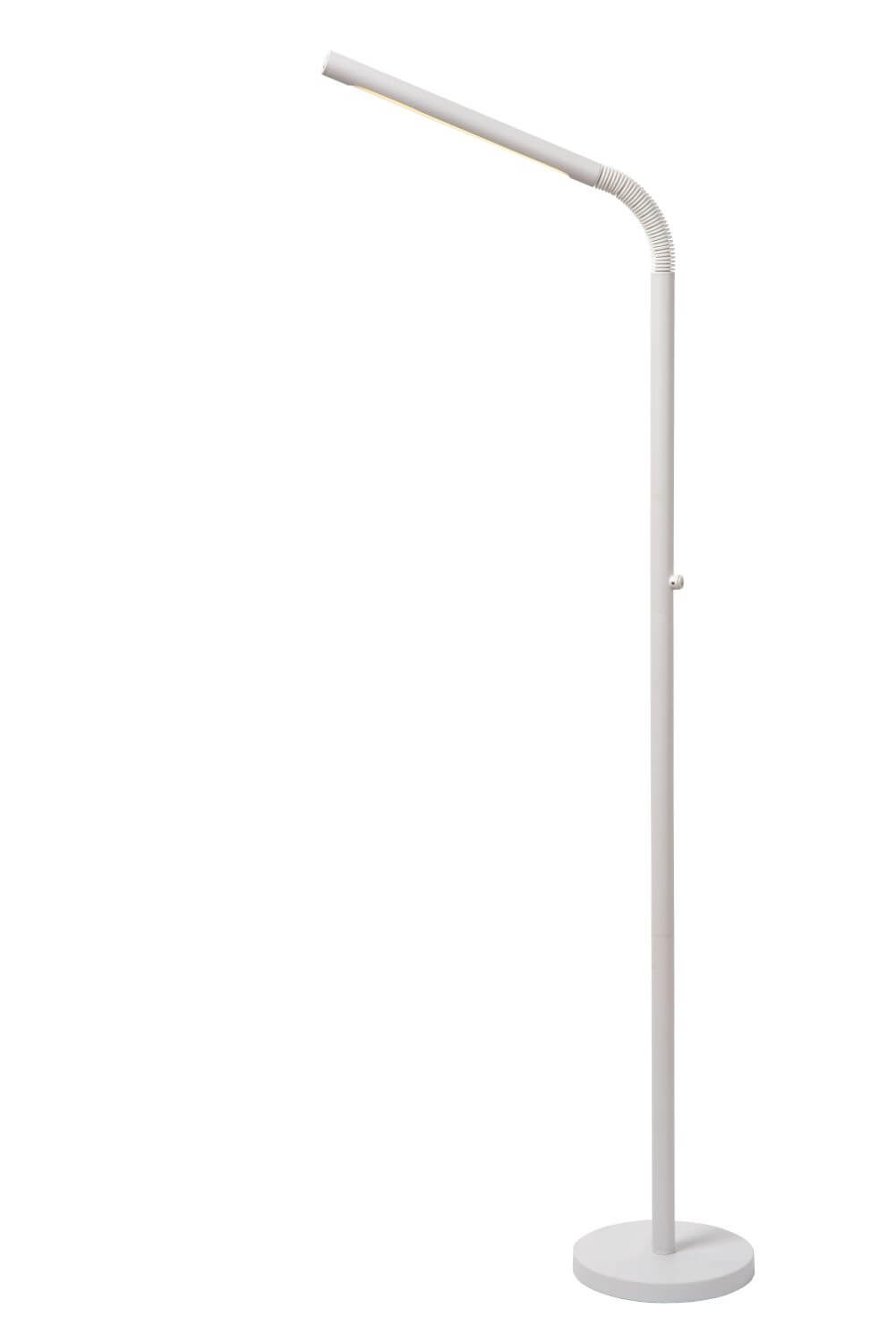 Lampadaire Gilly blanc, H 119 cm