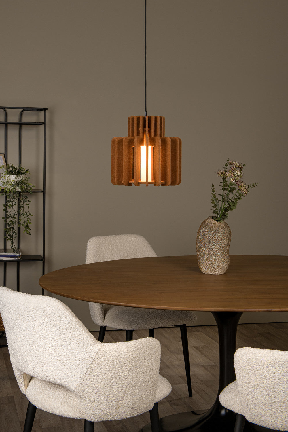 Suspension Rollo rouge, verre (45491/31/55)