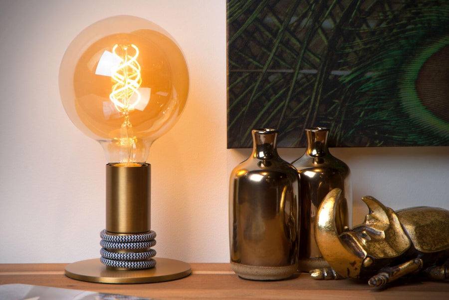 Lampe à poser Marit dorée mat