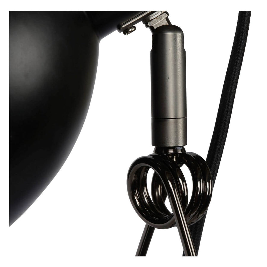 Lampe de bureau Moys noire