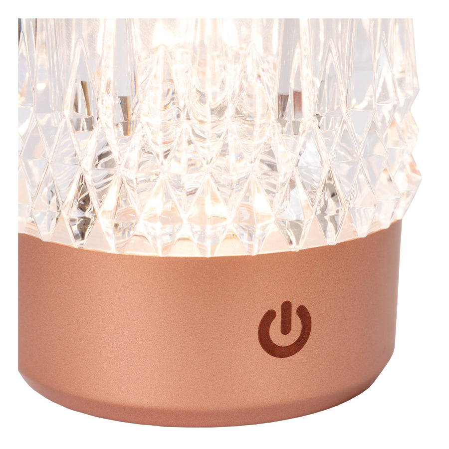 Lampe à poser Lili cuivrée