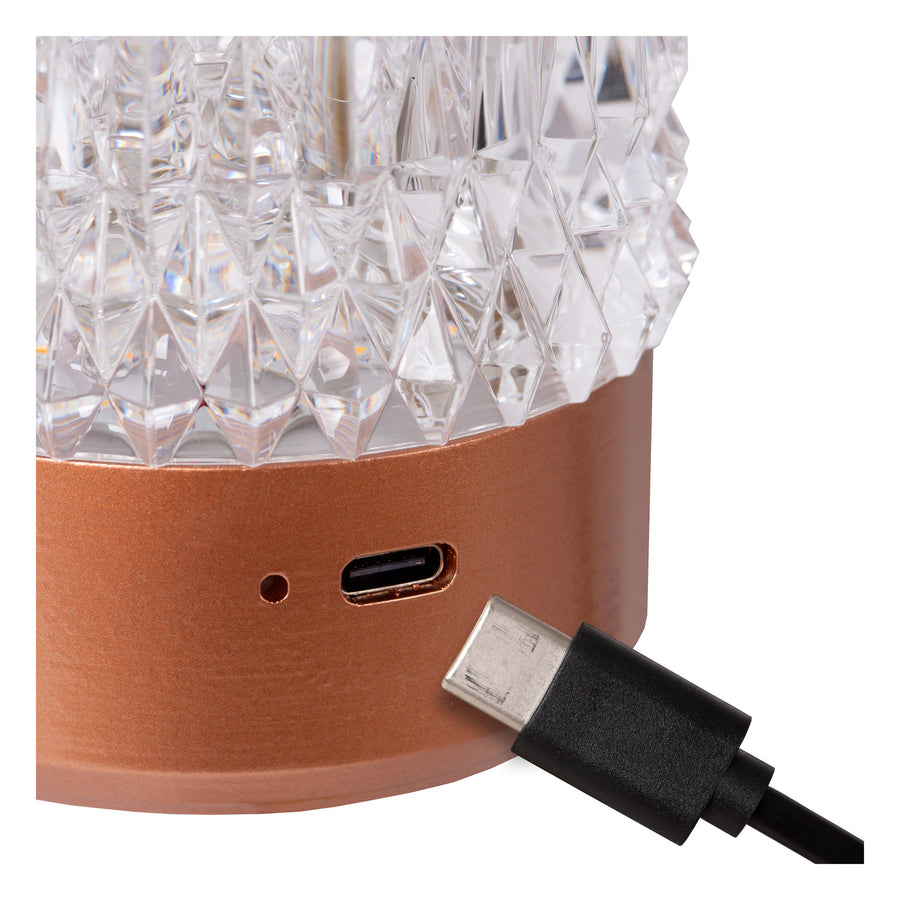 Lampe à poser Lili cuivrée