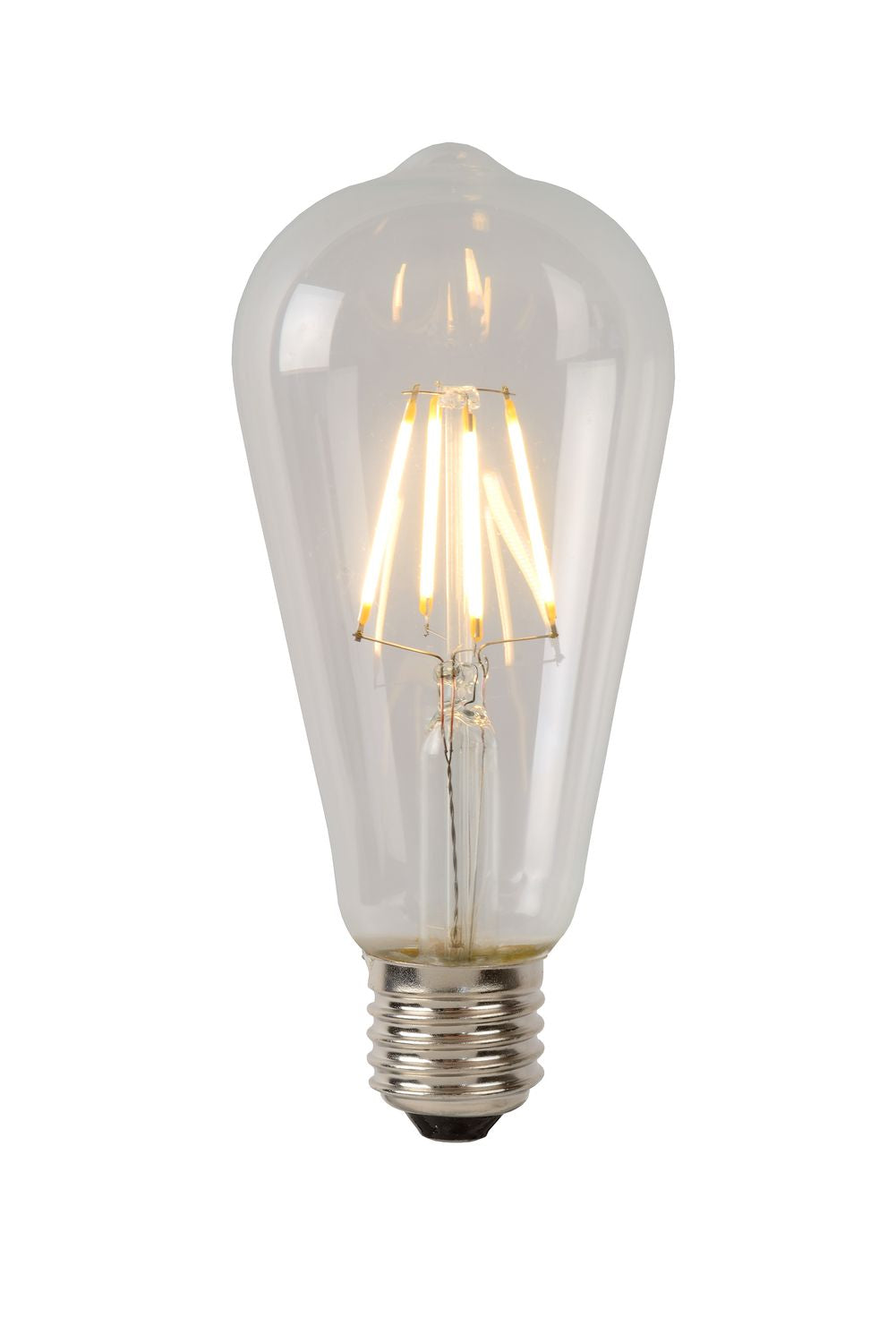 Ampoule LED E27 à filament transparente, 7 W | Lucide (49089/07/60)