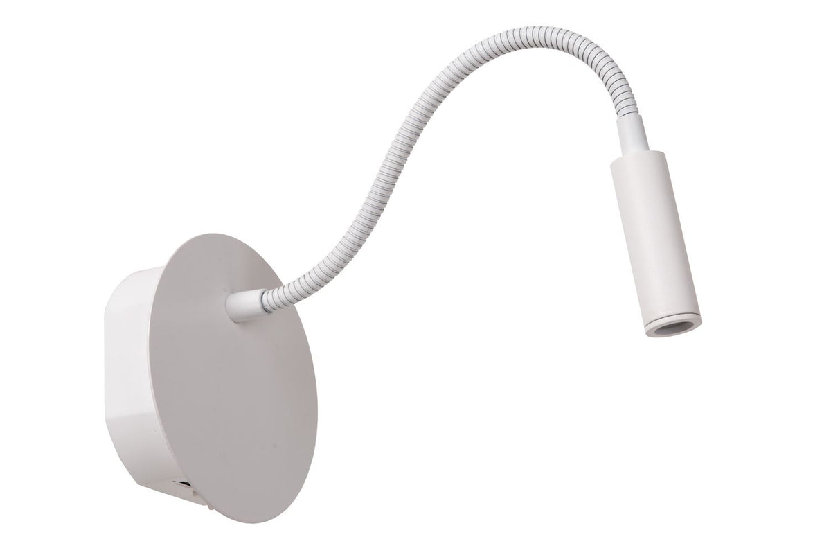 Applique murale Jolijn blanche, Ø 11 cm