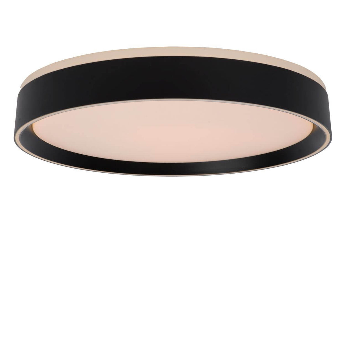 Plafonnier Nuria noir, Ø 40 cm