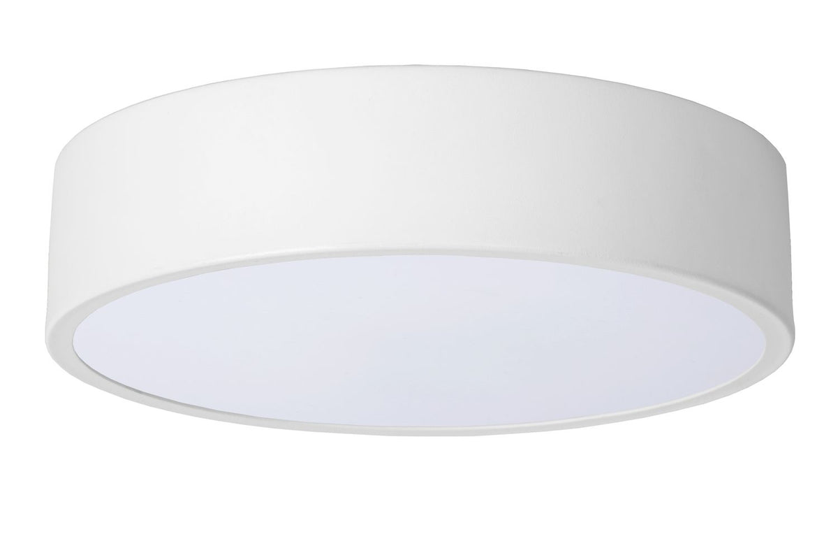 Plafonnier Unar blanc, Ø 20 cm