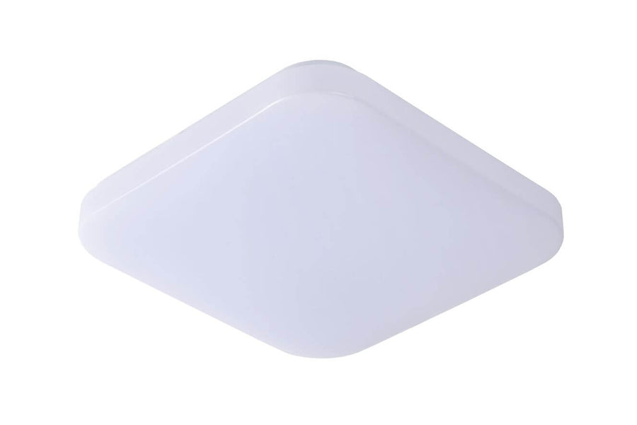 Plafonnier Otis opale, L 28 cm