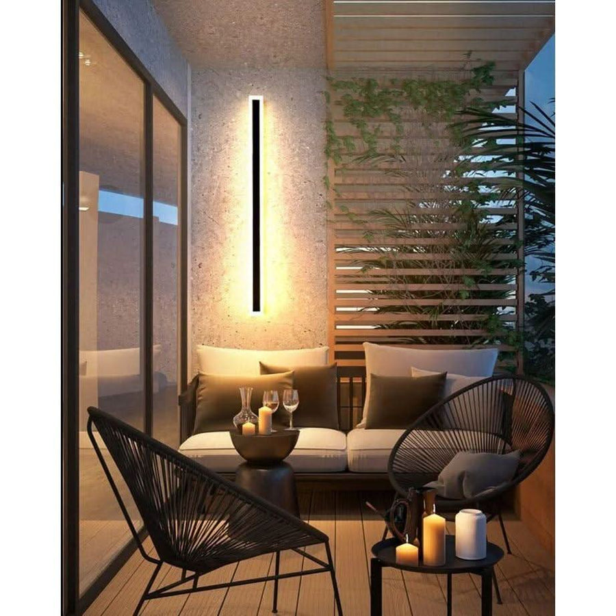 Luminaire Extérieur Moderne | Eclat - Designix Applique murale extérieur 40cm Blanc Chaud