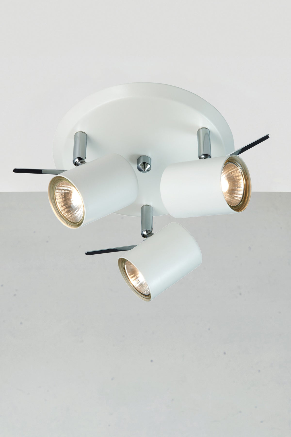 Plafonnier Hyssna LED 3 lumières blanc