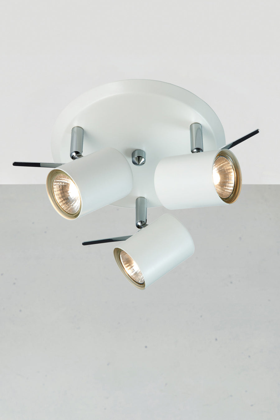 Plafonnier Hyssna LED 3 lumières blanc
