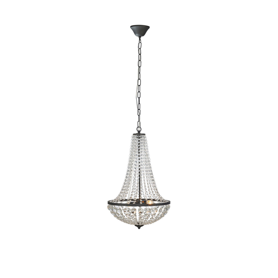 Lustre Gränsö en cristal