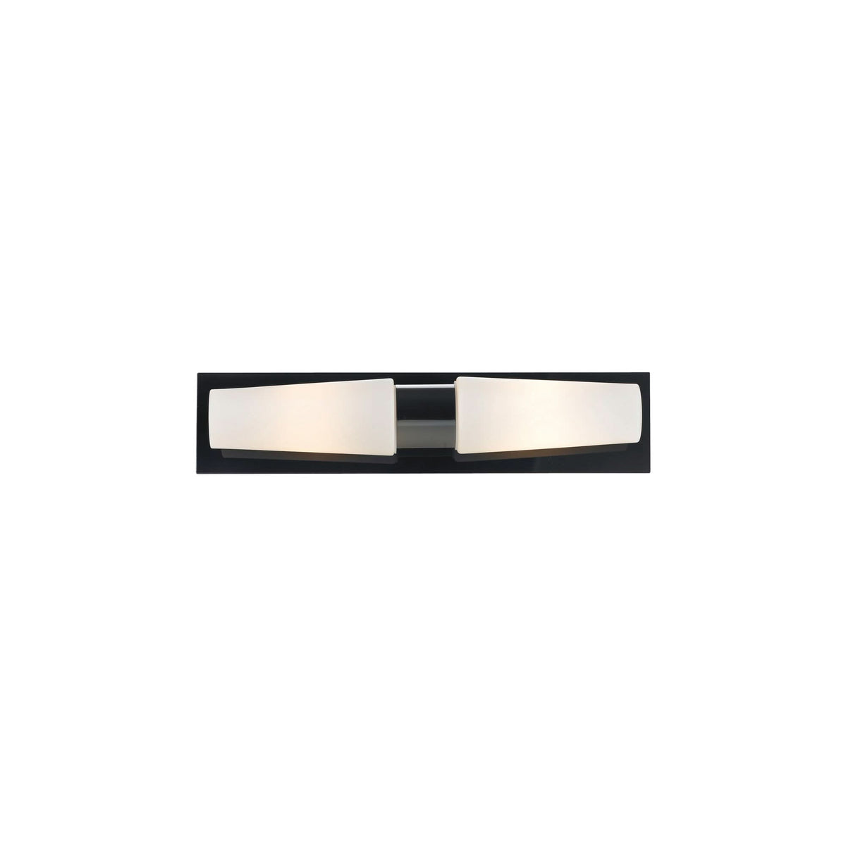 Applique de salle de bain Brastad en verre