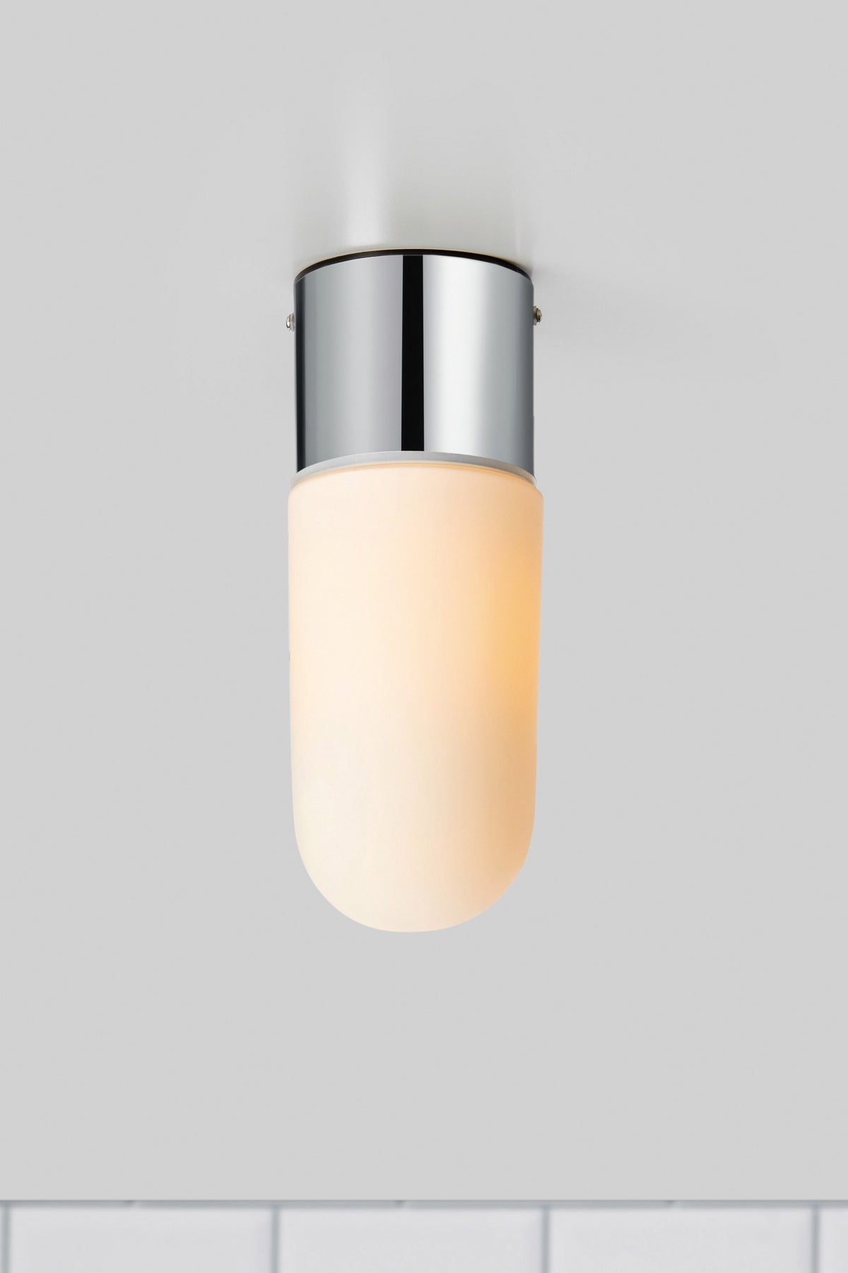 Plafonnier de salle de bain Zen en verre